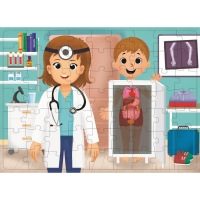 Пазл с фонариком «Кабинет врача», 63 детали Пазл с фонариком «Кабинет врача», 63 детали