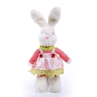 Мягкая игрушка «Зайка», цвет белый Мягкая игрушка «Зайка», цвет белый