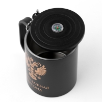 Термокружка, 180 мл, Туризм "Очень важная персона", сохраняет тепло 2 ч, компас Термокружка, 180 мл, Туризм "Очень важная персона", сохраняет тепло 2 ч, компас