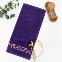 Полотенце 30х60 см, Баклажан, фиолетовый МИКС, 340 гр/м, махра, хлопок Полотенце 30х60 см, Баклажан, фиолетовый МИКС, 340 гр/м, махра, хлопок