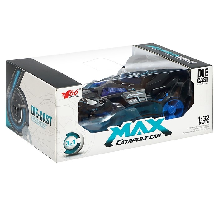 Машина металлическая &laquo;Трансформер&raquo;, 3 в 1, инерция, свет, звук