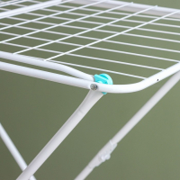 Сушилка для белья напольная складная, рабочая длина 20 м, цвет белый Сушилка для белья напольная складная, рабочая длина 20 м, цвет белый