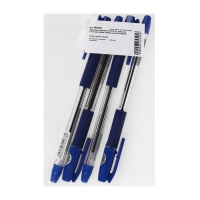 Набор ручек шариковых Pilot BPS-GP, резиновый упор, 0.7мм, масляная основа, стержень синий, 4 штуки Набор ручек шариковых Pilot BPS-GP, резиновый упор, 0.7мм, масляная основа, стержень синий, 4 штуки