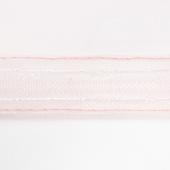 Штора органза 290х260 см, розовый, 100% полиэстер Штора органза 290х260 см, розовый, 100% полиэстер