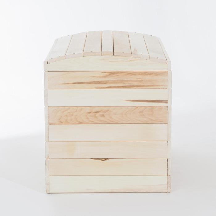 Комод деревянный сундук Комод деревянный сундук "Глобус", 80×50×57см, "Добропаровъ"