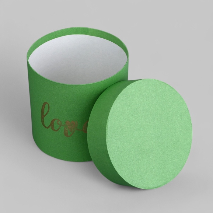 Набор шляпных коробок Love 3 в 1 зеленое яблоко, 15 х 16 - 10,5 х 11 см Набор шляпных коробок Love 3 в 1 зеленое яблоко, 15 х 16 - 10,5 х 11 см