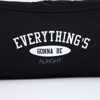 Сумка спортивная, 40 см х 24 см х 21 см, цвет чёрный Сумка спортивная, 40 см х 24 см х 21 см, цвет чёрный