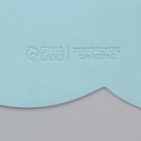 Коврик под миску &laquo;Облако&raquo;, 39 х 27 см, мятный цвет