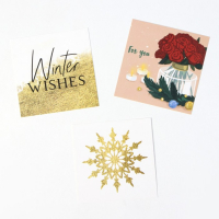 Подарочный набор новогодний "Happy holidays" полотенце и акс