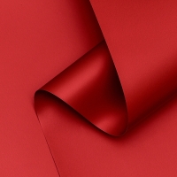 Пленка для цветов тонированная, матовая, клубничный, 0,5 х 10 м &plusmn;1 см, 65 мкм