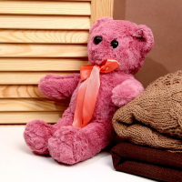 Мягкая игрушка &laquo;Мишутка с бантом&raquo;, цвета МИКС