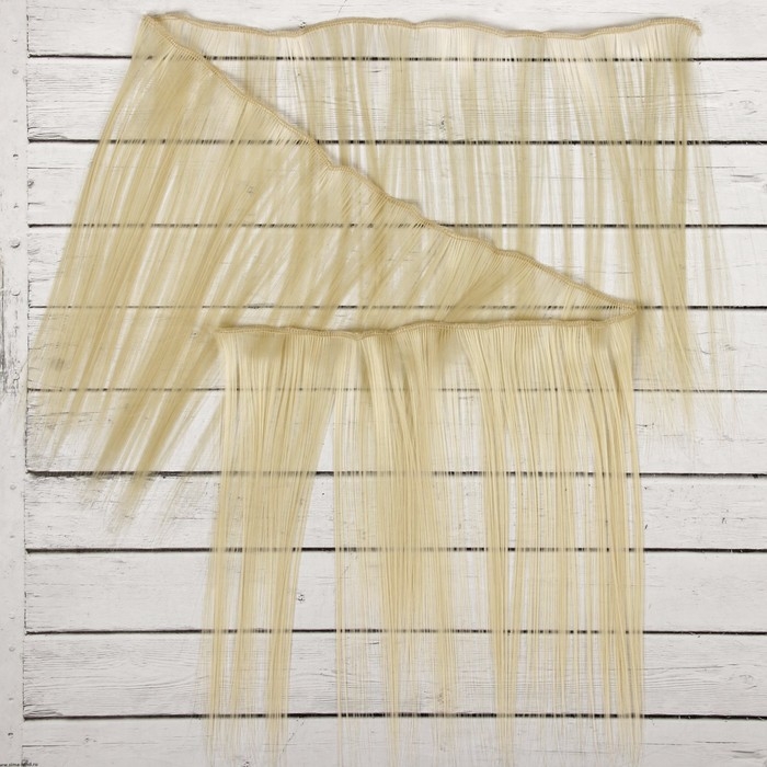 Волосы - тресс для кукол «Прямые» длина волос: 25 см, ширина: 100 см, цвет № 613 Волосы - тресс для кукол «Прямые» длина волос: 25 см, ширина: 100 см, цвет № 613