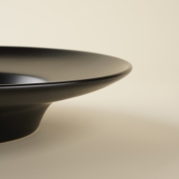 Набор тарелок для пасты SL Home &laquo;Дарк&raquo;, 160 мл, d=21 см, цвет чёрный