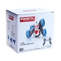 Машина-перевёртыш радиоуправляемая «Трюкач», работает от аккумулятора, цвет синий Машина-перевёртыш радиоуправляемая «Трюкач», работает от аккумулятора, цвет синий