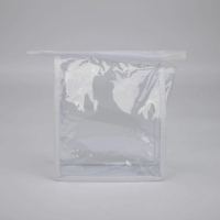 Косметичка на молнии, цвет белый/прозрачный Косметичка на молнии, цвет белый/прозрачный