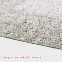 Коврик для дома Доляна &laquo;Акварель&raquo;, 40&times;60 см, цвет бежевый