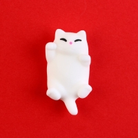 Мялка антистресс &laquo;Моё сердечко&raquo;, котик, 6 х 3,5 см.