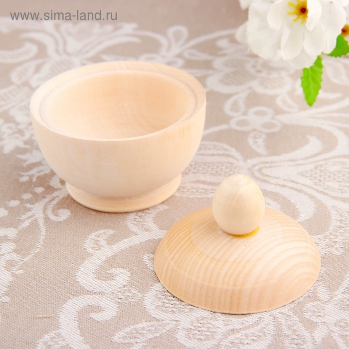 Заготовка для творчества &laquo;Солонка&raquo;, дерево 6&times;8 см