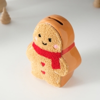 Копилка керамика "Пряничка в уютном шарфике" 7,2х12,3х15,3 см Копилка керамика "Пряничка в уютном шарфике" 7,2х12,3х15,3 см