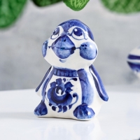 Сувенир «Пингвин», 8 см, гжель Сувенир «Пингвин», 8 см, гжель