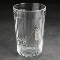 Стакан "Непробиваемый", граненый, с блесной, 250 мл