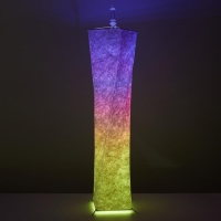 Торшер с ПДУ 16655/1 LED RGB 32х32х150 см