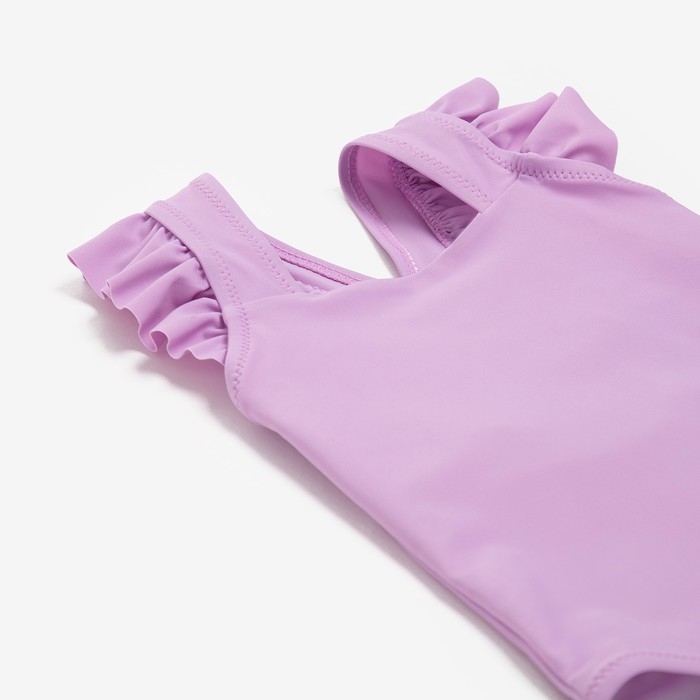 Купальник слитный детский MINAKU цвет сиреневый, рост 110-116 Купальник слитный детский MINAKU цвет сиреневый, рост 110-116