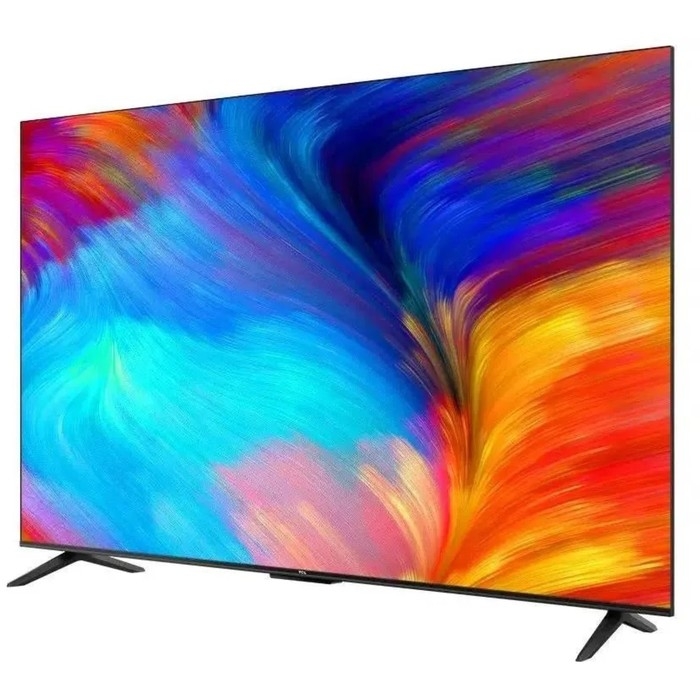 Телевизор TCL 43P635, 43", 3840x2160, DVB-T/T2/C/S2, HDMI 3, USB 2, Smart TV, чёрный