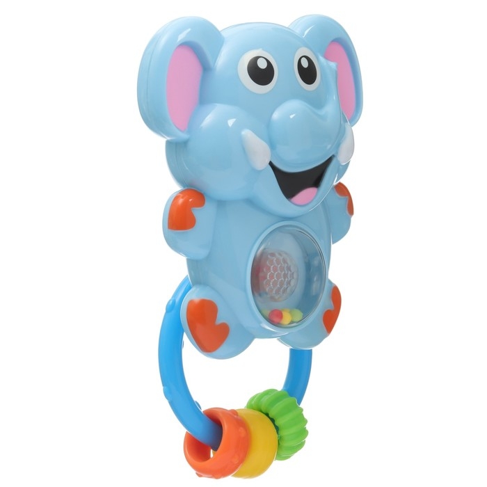 Музыкальная погремушка «Слоник», светится, Крошка Я Музыкальная погремушка «Слоник», светится, Крошка Я