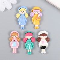 Декор для творчества пластик "Малышка нарядная" МИКС 3,5х1,9 см Декор для творчества пластик "Малышка нарядная" МИКС 3,5х1,9 см