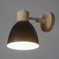 Спот "Аксель" Е27 40Вт черный 15х21 см Спот "Аксель" Е27 40Вт черный 15х21 см