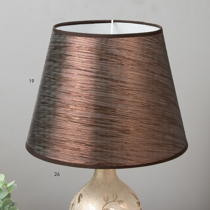 Настольная лампа 16519/1 E14 40Вт золото 25х25х45 см