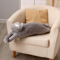 Мягкая игрушка &laquo;Кот&raquo;, 90 см, цвет серый