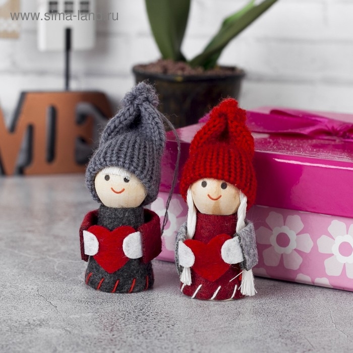 Игрушка-подвеска &laquo;Малыш с сердечком&raquo;, МИКС