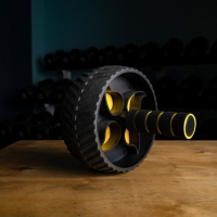 Ролик для пресса ONLYTOP, 29х15х15 см, с ковриком Ролик для пресса ONLYTOP, 29х15х15 см, с ковриком