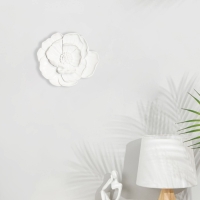 Декор настенный "Мак", 13.5 x 15 см, белый Декор настенный "Мак", 13.5 x 15 см, белый