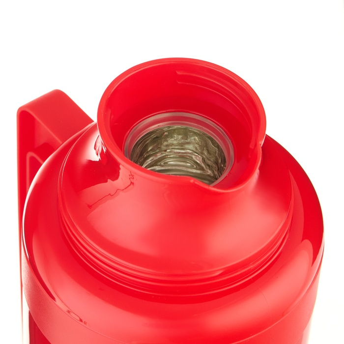 Термос 1.8 л, со стеклянной колбой, 12 х 36 см, красный Термос 1.8 л, со стеклянной колбой, 12 х 36 см, красный