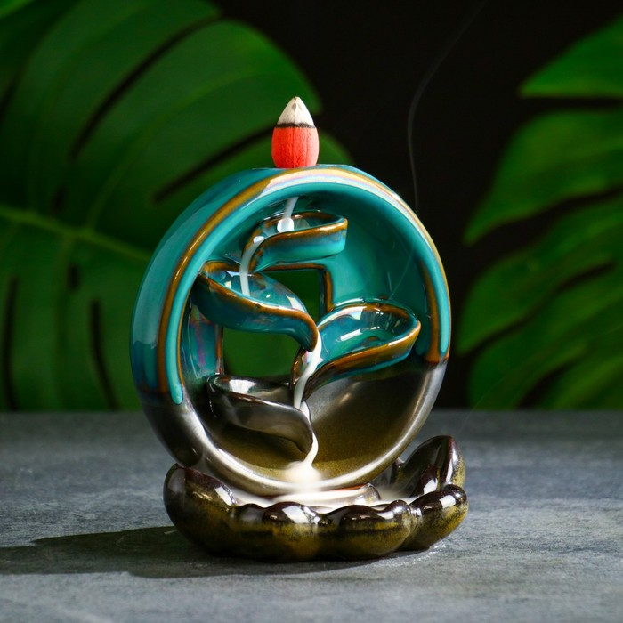 Подставка для благовоний Подставка для благовоний "Водопад в шаре" 16х20х14см