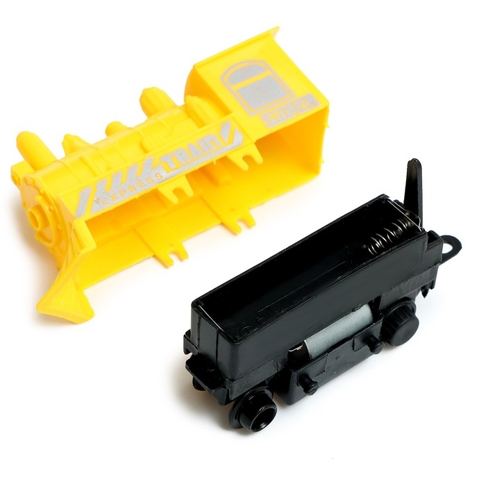 Железная дорога «Строитель», работает от батареек Железная дорога «Строитель», работает от батареек