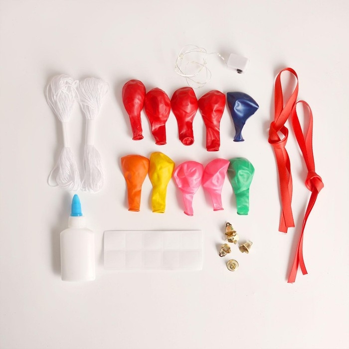 Набор для творчества &laquo;Новогодняя гирлянда из ниток своими руками&raquo;