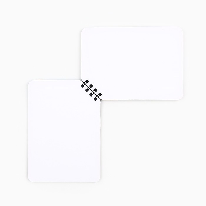 Блокнот А6, 40 листов на скошенном гребне. Белые листы. &laquo;Корги&raquo;