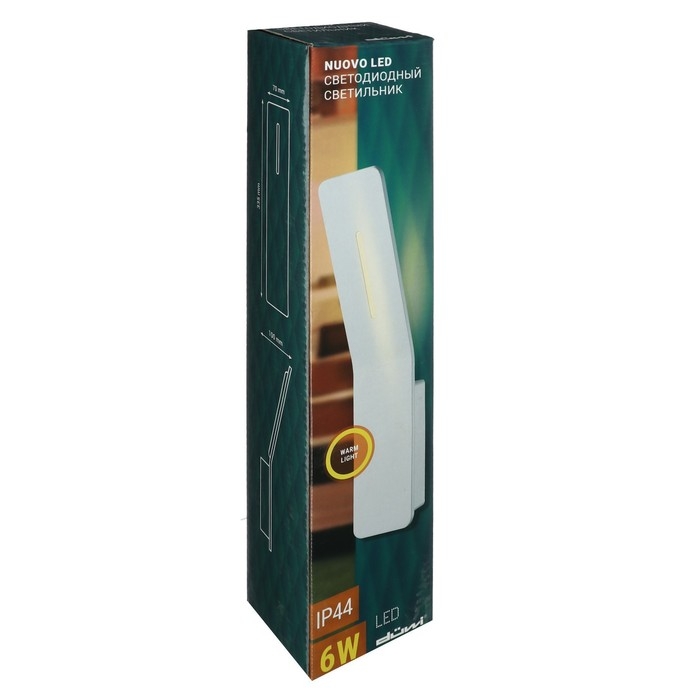 Светильник Duwi Nuovo LED, 6 Вт, 3000 K, IP44, архитектурный, металл, белый Светильник Duwi Nuovo LED, 6 Вт, 3000 K, IP44, архитектурный, металл, белый