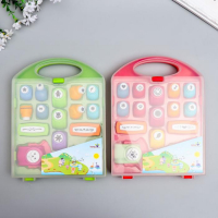 Набор фигурных дыроколов в сундуке 16 шт МИКС