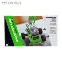 Конструктор винтовой &laquo;Мусоровоз&raquo;, с электр. шуруповертом, р/у, 27 деталей