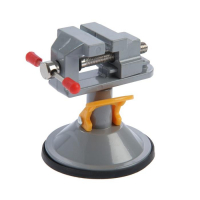 Мини-тиски алюминиевые ТУНДРА, крепление на присоске, поворотные на 180°, 35 мм Мини-тиски алюминиевые ТУНДРА, крепление на присоске, поворотные на 180°, 35 мм