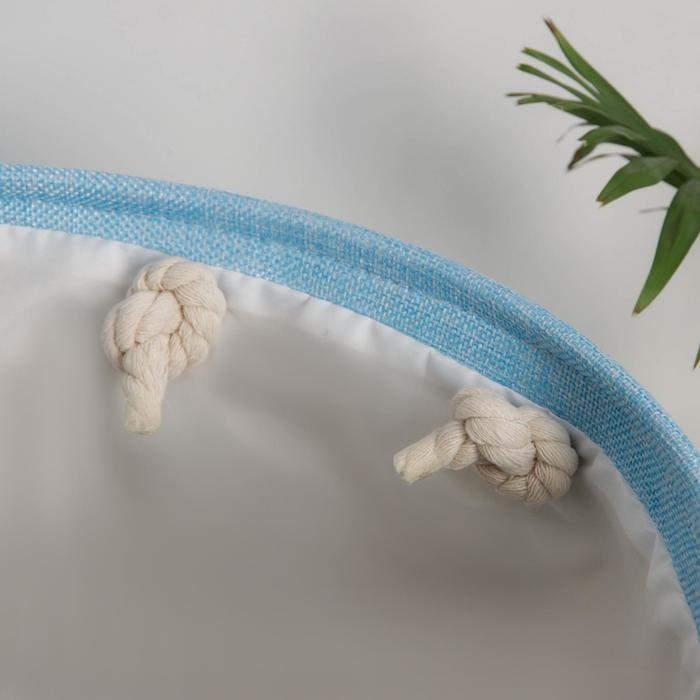 Корзина бельевая текстильная &laquo;Чистота&raquo;, 35&times;45 см