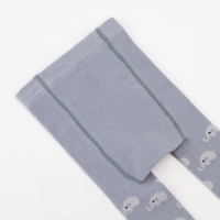 Колготки Крошка Я &laquo;Слоники&raquo;, цвет серый, рост 74-80 см