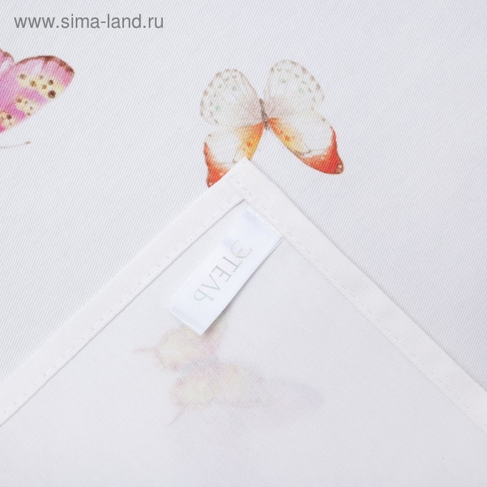 Полотенце "Этель" Бабочки 40х73 см, 100% хлопок, саржа 190 гр/м2