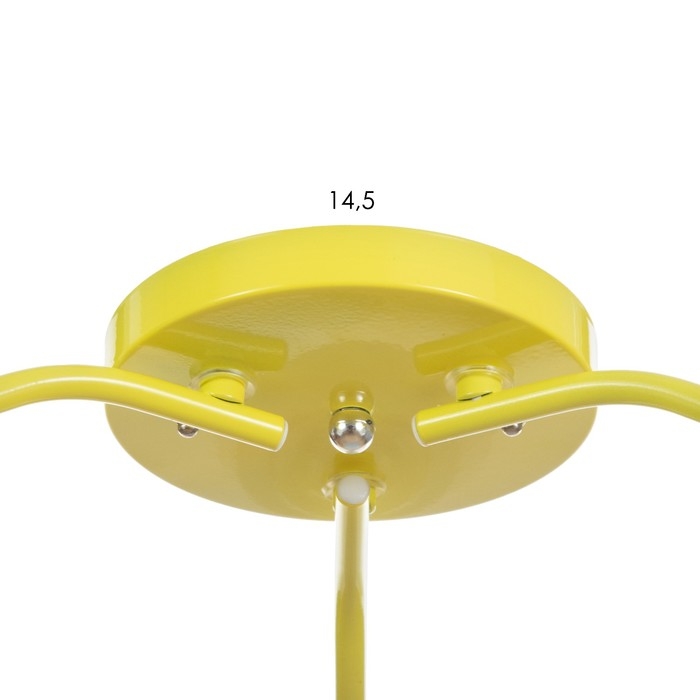 Люстра Люстра "Онлайн" (цил.) 3х15Вт Е27 МОДЕЛЬ:BR 00294 желтый 50х50х15см