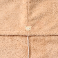 Набор для бани и ванной Этель "Бантик", цв коричневый: полотенце-парео 75*120 см + чалма